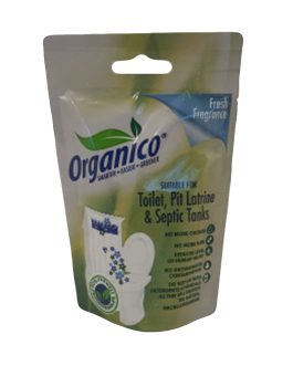 Organico Toilet Treatment (Toilets, Pit Latrine & Septic Tanks)